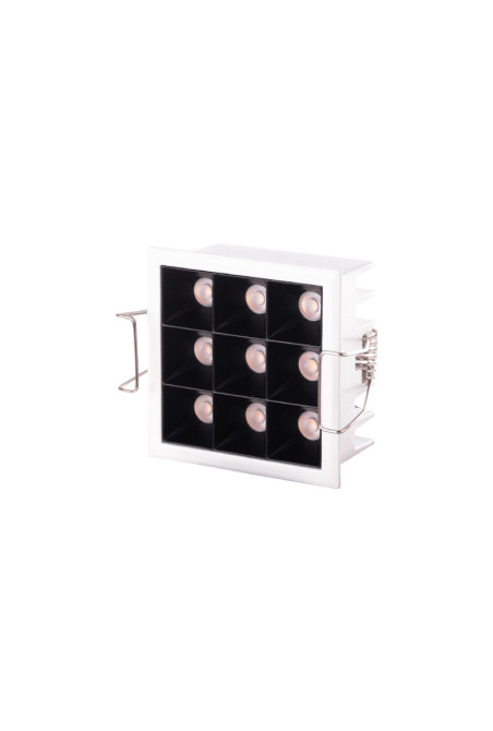 Foco Downlight LED 10W  765Lm 4200ºK Rectangular PRO SMD3030 30.000H [JW-10W-M-W]