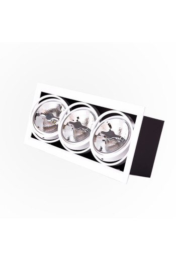 Foco Downlight Cardan LED 36W 3.600Lm 6000ºK CREE RA►90 30.000H [JW-CAR-LED-3x12W-CW]