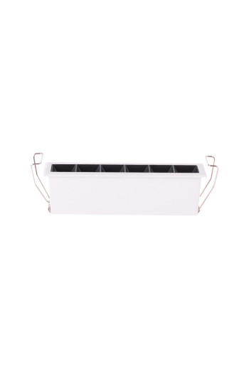 Foco Downlight LED 8W 612Lm 4200ºK Rectangular PRO SMD3030 50.000H [JW-8W-M-W]