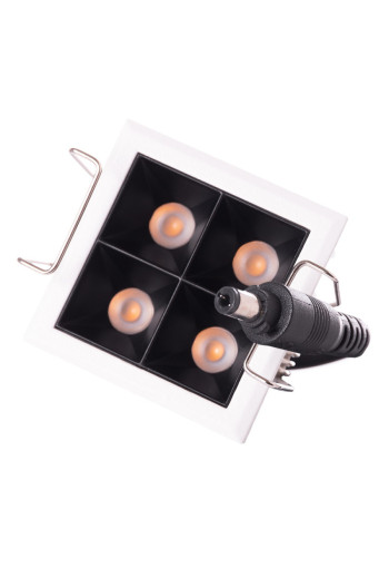 Foco Downlight LED 5W 382,5Lm 4200ºK Rectangular PRO SMD3030 50.000H [JW-5W-M-W]