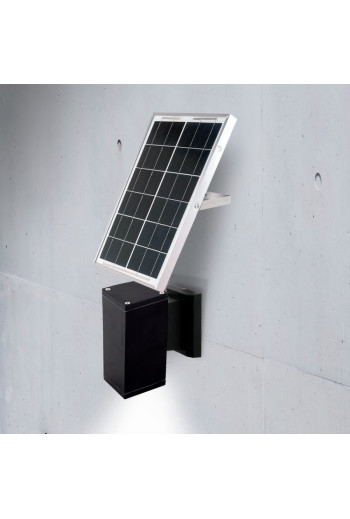 Aplique LED Solar-Control Remoto- Dimable- Panel: 6V 15W Batería: 3,2V 2000MaH [HO-APL-SOL-01-WW]