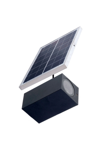 Aplique LED Solar-Control Remoto- Dimable- Panel: 6V 15W Batería: 3,2V 2000MaH [HO-APL-SOL-02-WW]