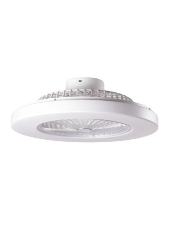 Ventilador de Techo 40W 2000Lm Iluminación LED CCT Variable Control Remoto 50.000H - Blanco [HO-LEDFAN-08-W]