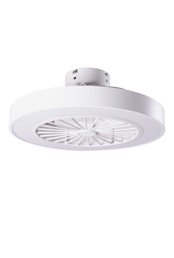 Ventilador de Techo 36W 1800Lm Iluminación LED CCT Variable Control Remoto 50.000H - Blanco [HO-LEDFAN-12-W]