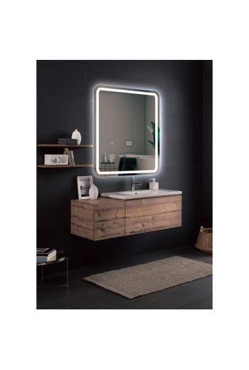 Espejo Iluminado Baño \"Austria\" 120Cm Blanco Frío [LIMEX-AUST012/120]