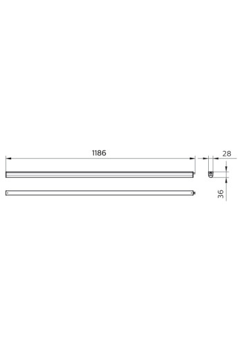 Regleta LED \"Philips\" 120Cm 20W 1900Lm 3000ºK IP20 35000H [PH-52791199]