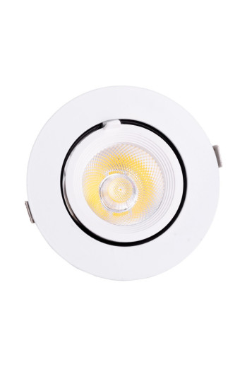 Foco Downlight LED 20W 2000Lm 4000ºK Circular Orientable 30.000H [HO-COB-C-OR-20W-W]