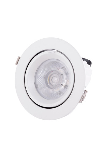 Foco Downlight LED 30W 3000Lm 4000ºK Circular Orientable 30.000H [HO-COB-C-OR-30W-W]