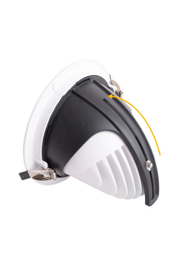 Foco Downlight LED 40W 4000Lm 4000ºK Circular Orientable 30.000H [HO-COB-C-OR-40W-W]