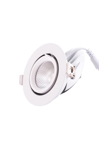 Foco Downlight LED 9W 900Lm 4000ºK Circular Orientable 30.000H [HO-COB-C-OR-9W-W]