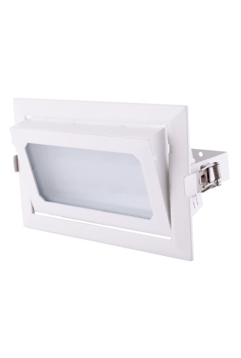 Foco Downlight LED 30W 3000Lm 4000ºK Rectangular Orientable 30.000H [HO-COB-R-OR-30W-W]