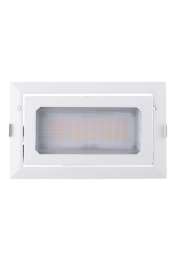 Foco Downlight LED 50W 5000Lm 4000ºK Rectangular Orientable 30.000H [HO-COB-R-OR-50W-W]