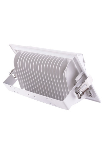 Foco Downlight LED 50W 5000Lm 4000ºK Rectangular Orientable 30.000H [HO-COB-R-OR-50W-W]