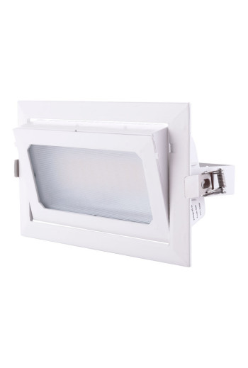 Foco Downlight LED 50W 5000Lm 4000ºK Rectangular Orientable 30.000H [HO-COB-R-OR-50W-W]