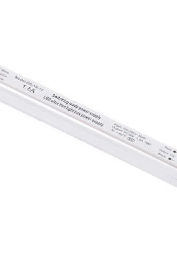 Transformador LED Ultrafina  18W 12VDC_110V-220V/AC IP21 [CP-18-12_220 IP21]