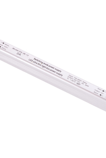 Transformador LED Ultrafina  36W 12VDC_110V-220V/AC IP21 [CP-36-12_220 IP21]