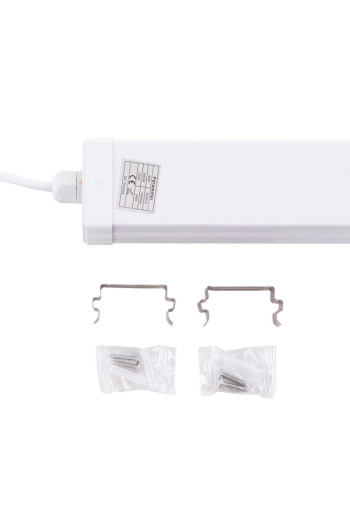 Equipo Estanco LED 40W 3.600Lm 6000ºK 120Cm IP65 50.000H Sensor Proximidad Microondas [HO-WP-40W-1200-CW]