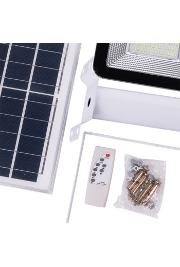 Farola LED Solar - Panel: 6V 18W Batería: 3,2V 15000MaH [HO-FAR-SOL-150W-CW]