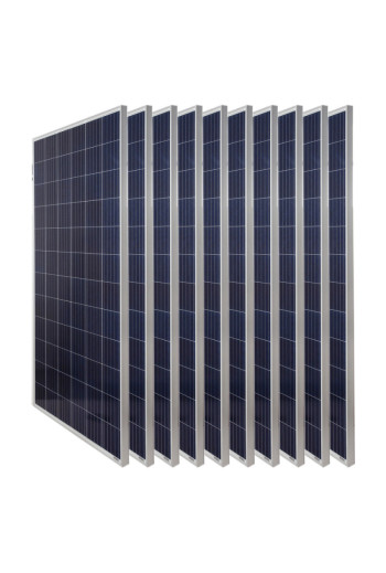 Pack 10 Panel AS SOLAR 500W Monocristalino 144 CÉLULAS Tier 1