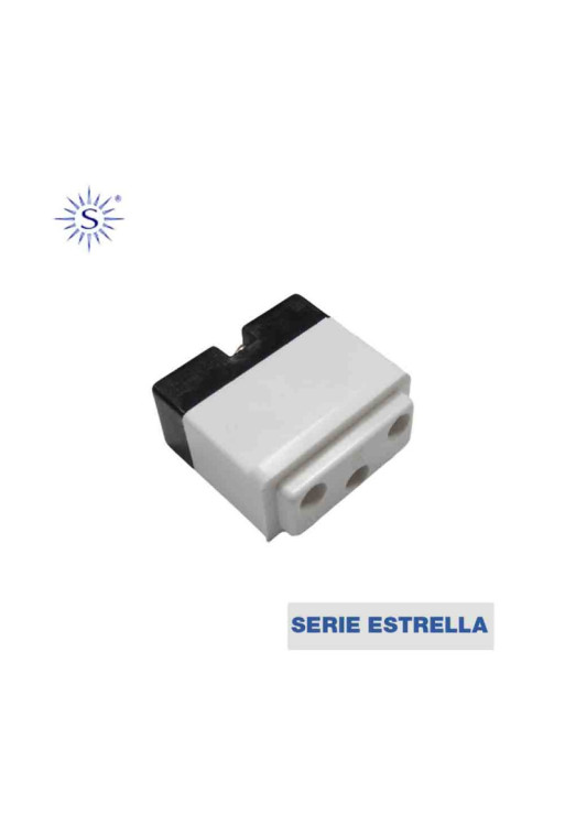 Base 10A T/T Desplazada Serie Estrella Solera [E3-65504]