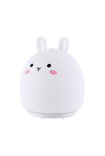 Lampara nocturna de mesa LED Infantil quitamiedos y recargable \"Rabbit\"