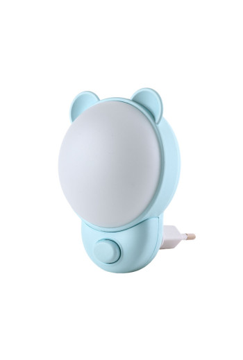 Lampara nocturna de pared LED Infantil quitamiedos y recargable \"Bear\"