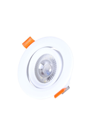 Pack 10 Downlights Redondo LED 7W 600Lm 4200ºK 38º 30.000H [HO-IN-DL7W-W-PK10]