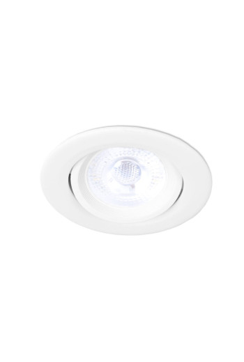 Pack 10 Downlights Redondo LED 7W 600Lm 4200ºK 38º 30.000H [HO-IN-DL7W-W-PK10]