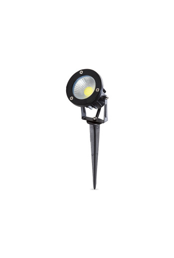 Pack 6 Focos LED Jardines 9W 758Lm 3000ºK Pincho 50.000H [SL-CPDC09-9W-WW-PK6]