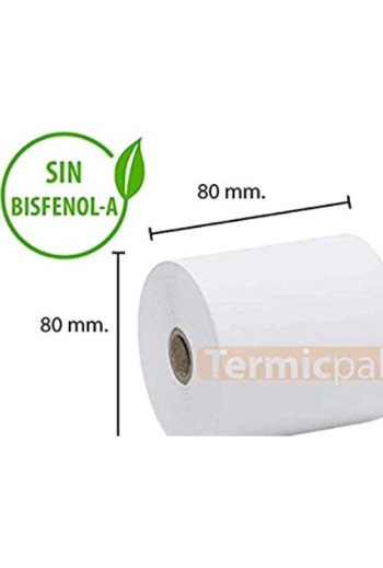 PAPEL TERMICO SIN BISFENOL...