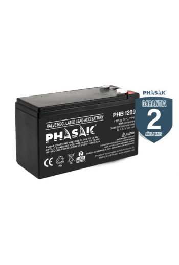 Bateria Phasak 12V 9Ah